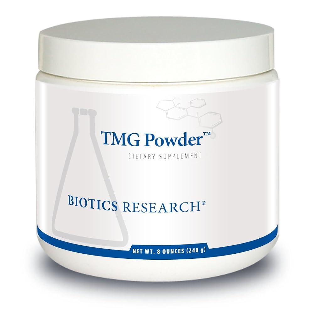 BIOTICS RESEARCH TMG Powder Trimethylglycine 3g - 8 Oz