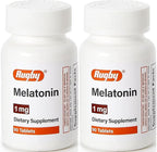 AmeriCan Goods Melatonin 1mg Sleep Aid - 180 Tablets