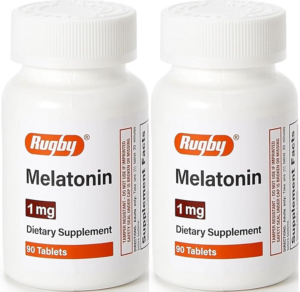AmeriCan Goods Melatonin 1mg Sleep Aid - 180 Tablets