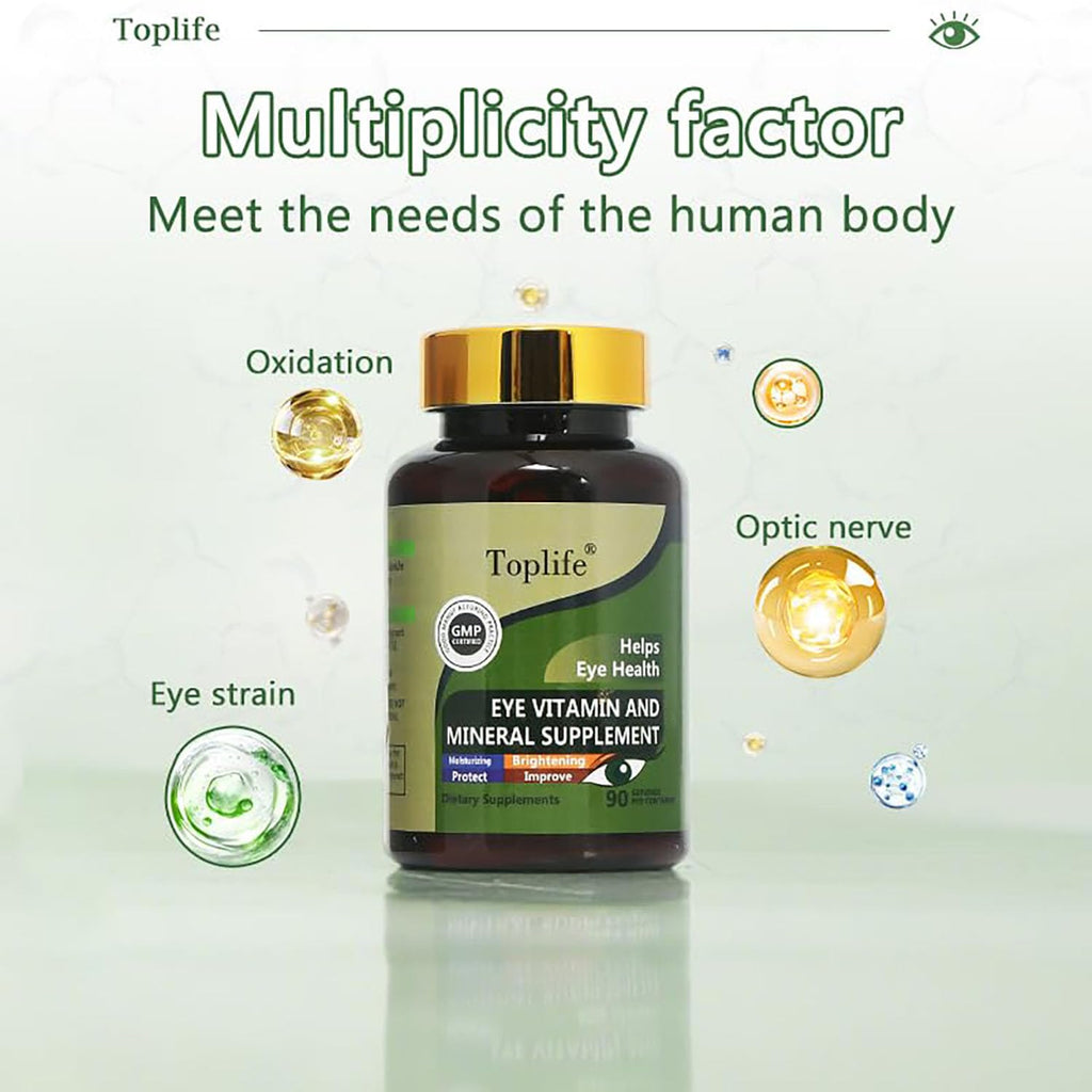 JFX Eye Vitamins with Lutein 20mg & Zeaxanthin - 180 Softgels - image 6