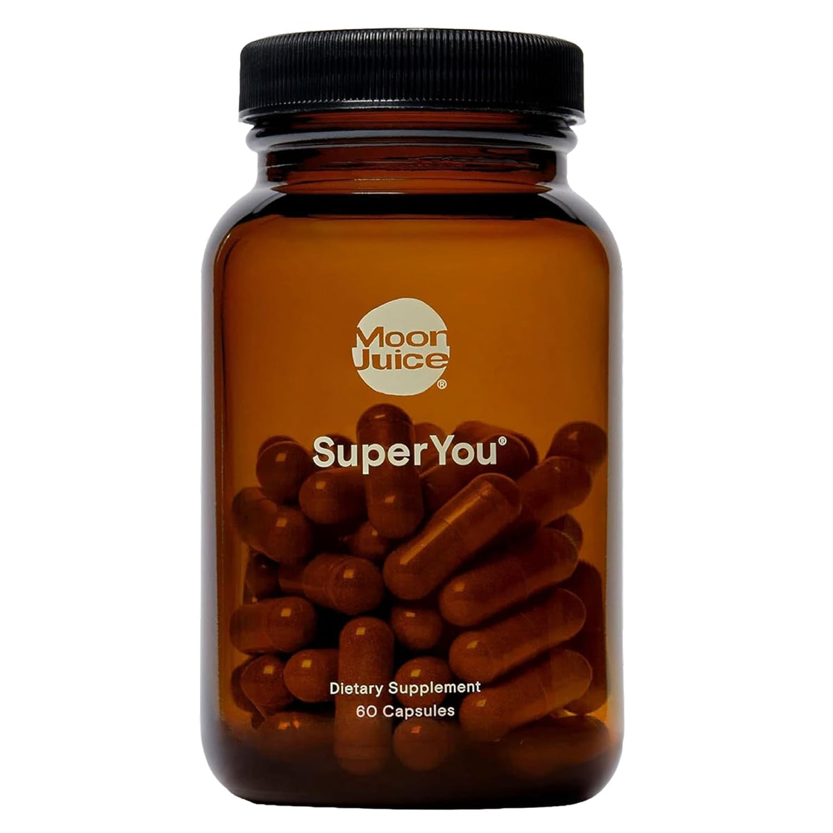 Moon Juice SuperYou Ashwagandha Supplement Stress Support - 60 Capsules