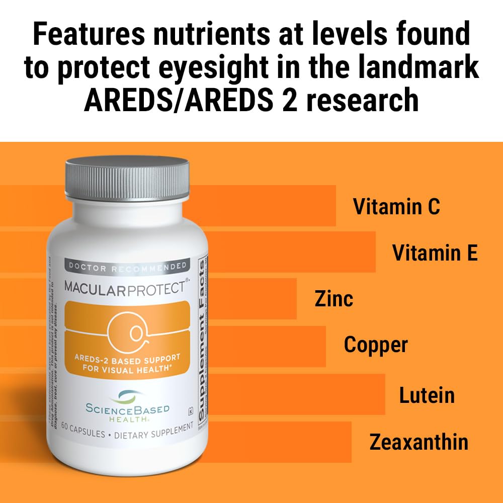 ScienceBased Health MacularProtect AREDS 2 Eye Support - 60 Capsules - image 4