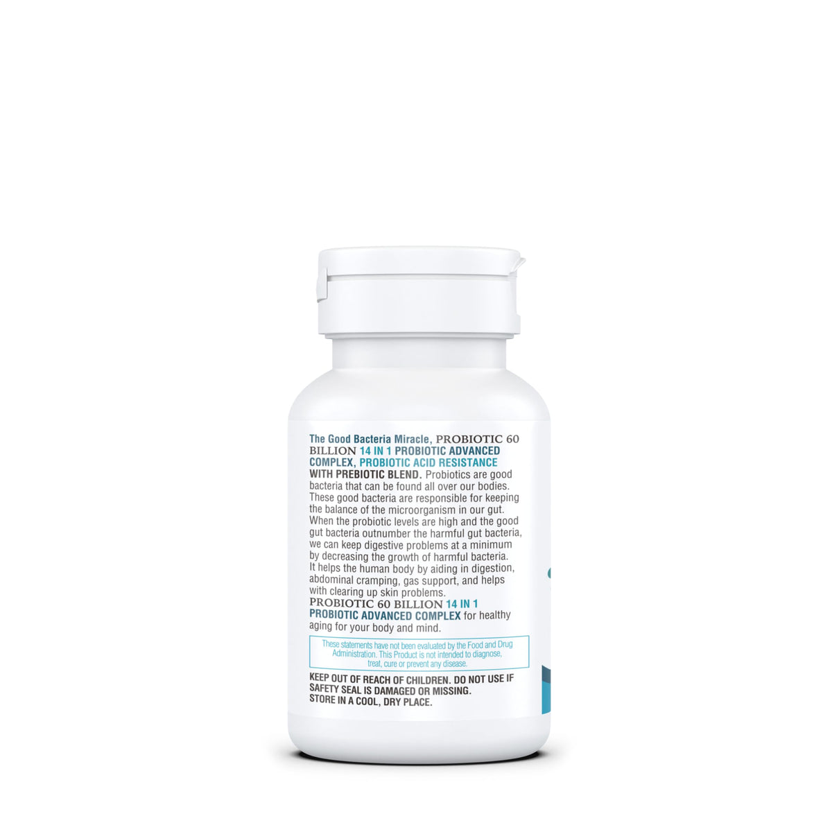 KAPPA NUTRITION Probiotic 60 Billion CFU 14 in 1 Formula - 60 Capsules - image 9