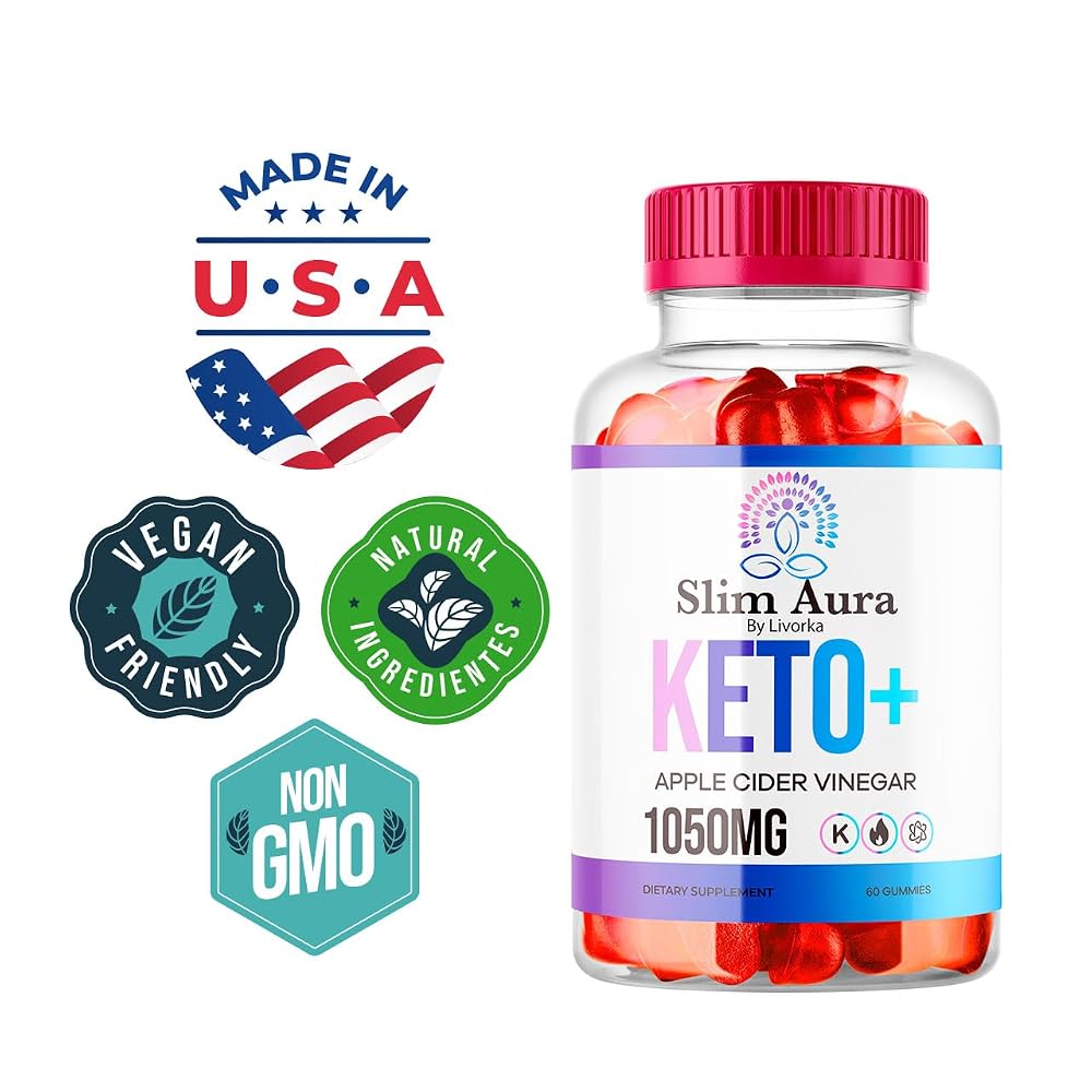 LIVORKA Slim Aura Keto ACV Gummies Apple Cider Vinegar - 180 Gummies - image 4
