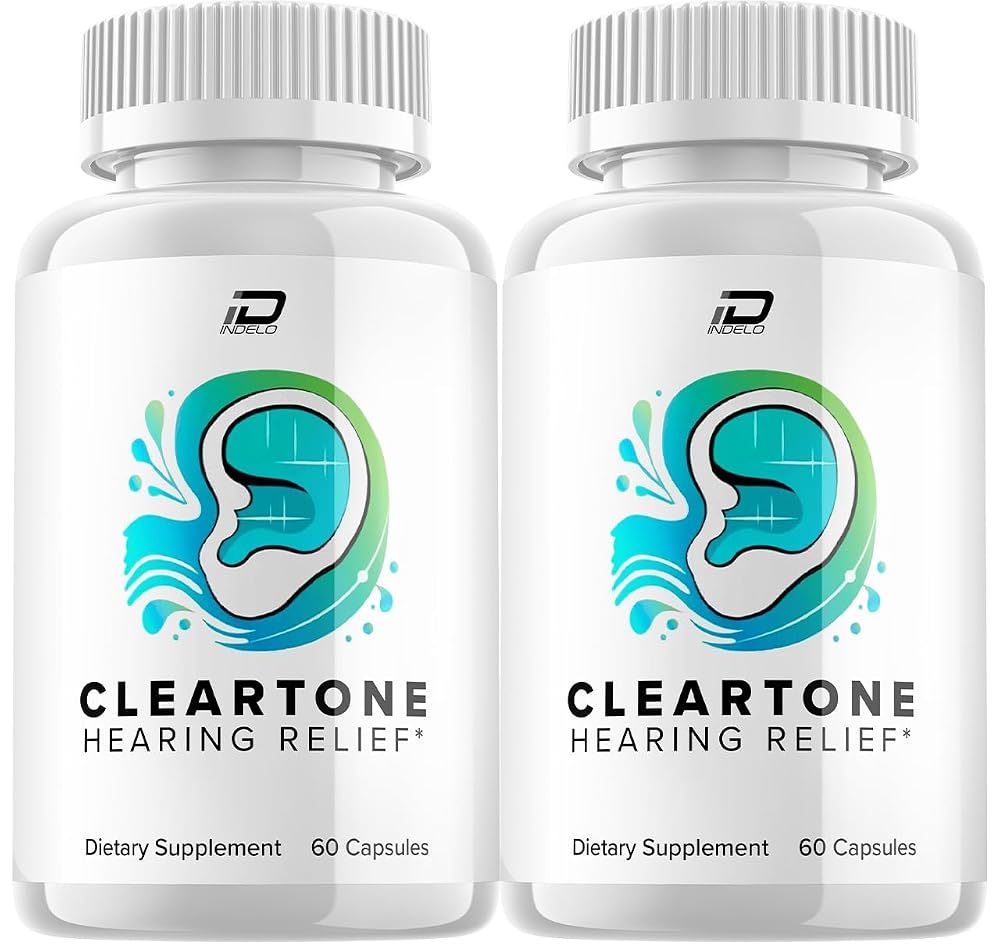 Indelo ClearTone Healthy Ear Support Supplement - 120 Capsules