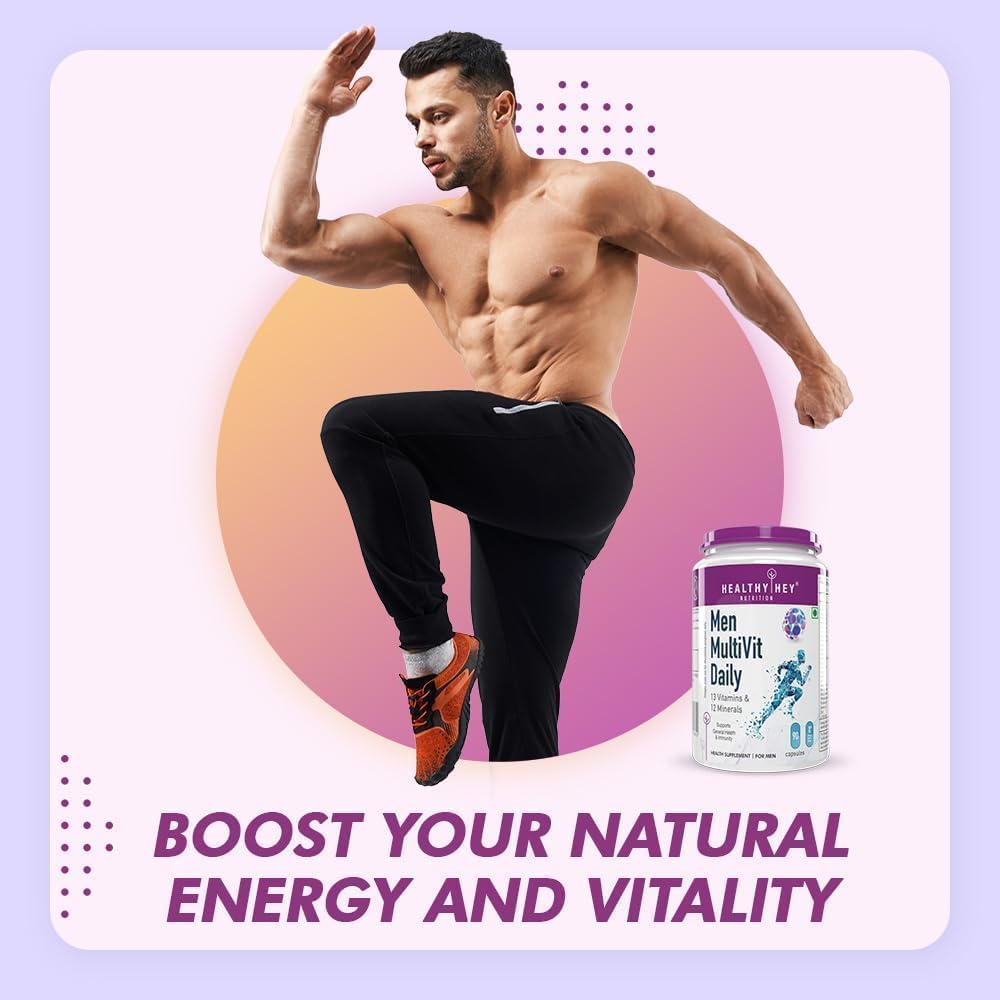 Generic Multi-VIT Daily Multivitamin for Men - 90 Vegetarian Capsules - image 4