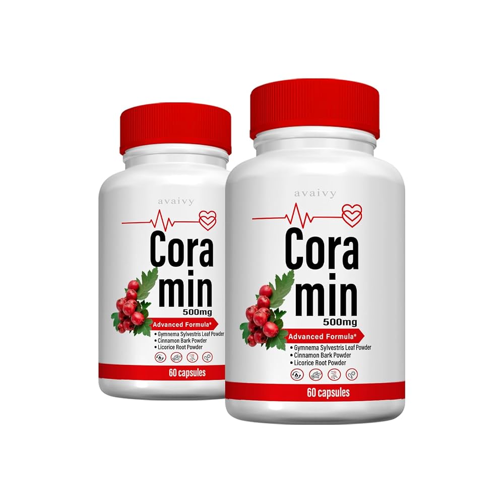 Avaivy Coramin Pill Formula - 120 Capsules (2 Pack)