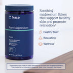 Trace Minerals Magnesium Bath Flakes Unscented - 25.4 oz - image 2
