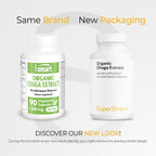Supersmart Organic Chaga Extract 1500mg - 90 Vegetarian Capsules - image 2