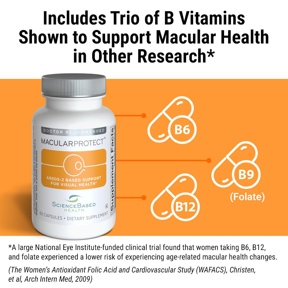 ScienceBased Health MacularProtect AREDS 2 Eye Support - 60 Capsules - image 5