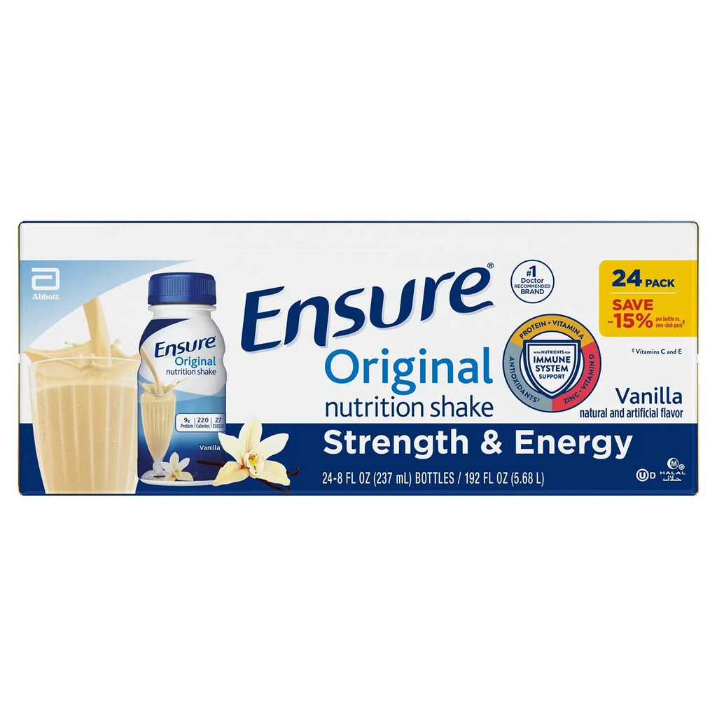 Ensure Original Nutrition Shake Vanilla - 24 Pack (8 fl. oz.)