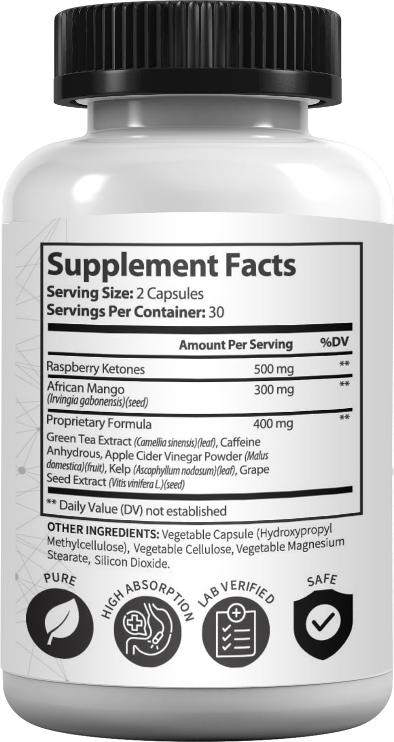 Research Labs Keto Diet Pills with Apple Cider Vinegar - 120 Capsules - image 7