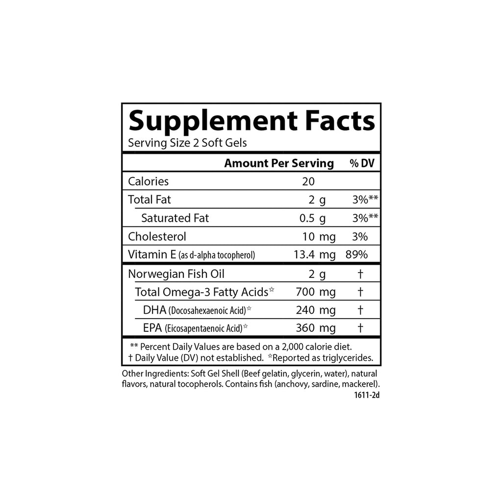 Carlson Teen's Smart Catch Omega-3 Fish Oil 700 mg - 90 Softgels - image 6