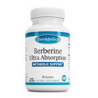 EuroMedica Ultra Absorption Berberine Metabolic Support - 60 Capsules