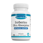 EuroMedica Ultra Absorption Berberine Metabolic Support - 60 Capsules
