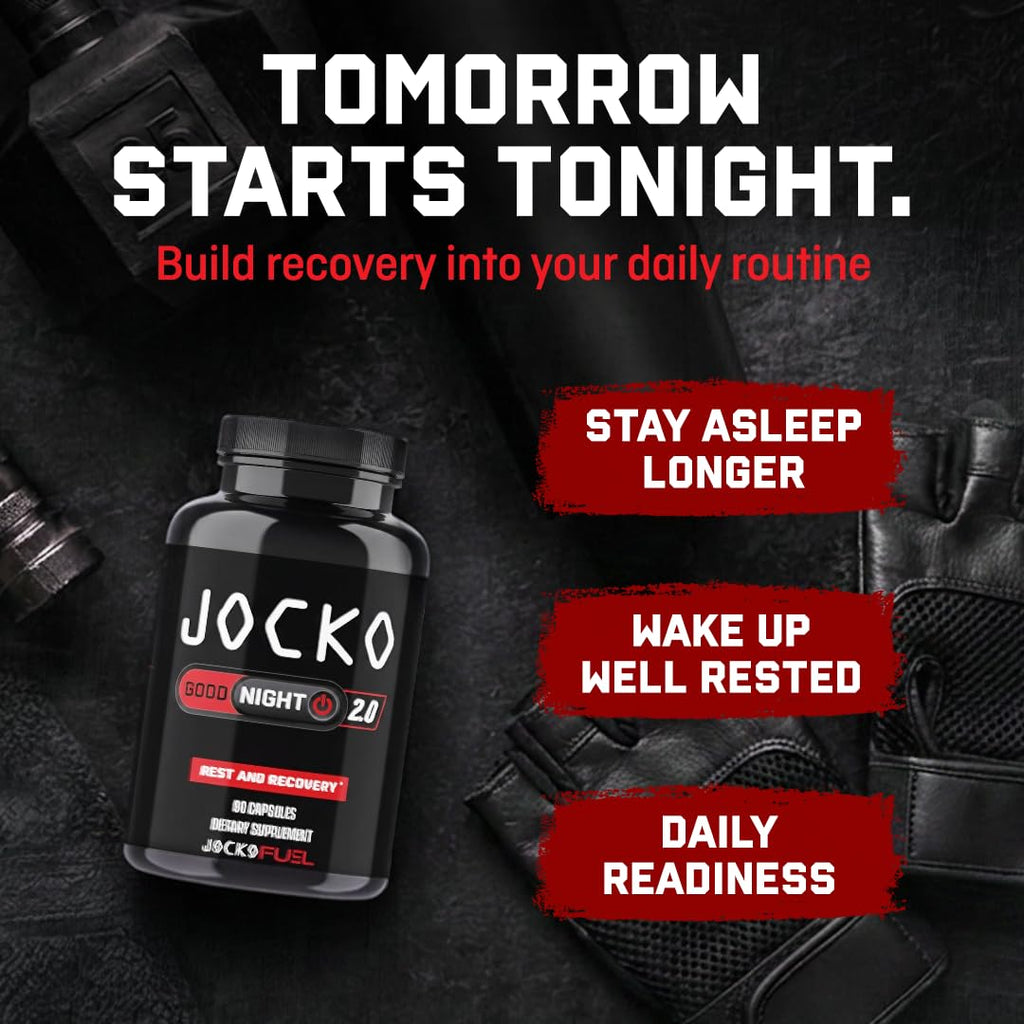 Jocko Fuel Good Night 2.0 Sleep Aid Supplement - 90 Capsules - image 4