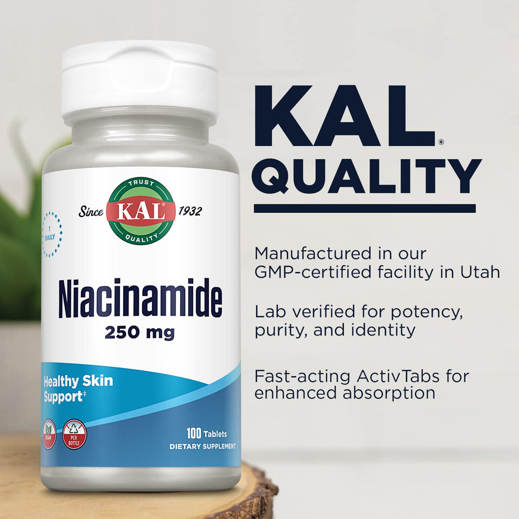 KAL 500 Mg Niacin Flush Free Tablets