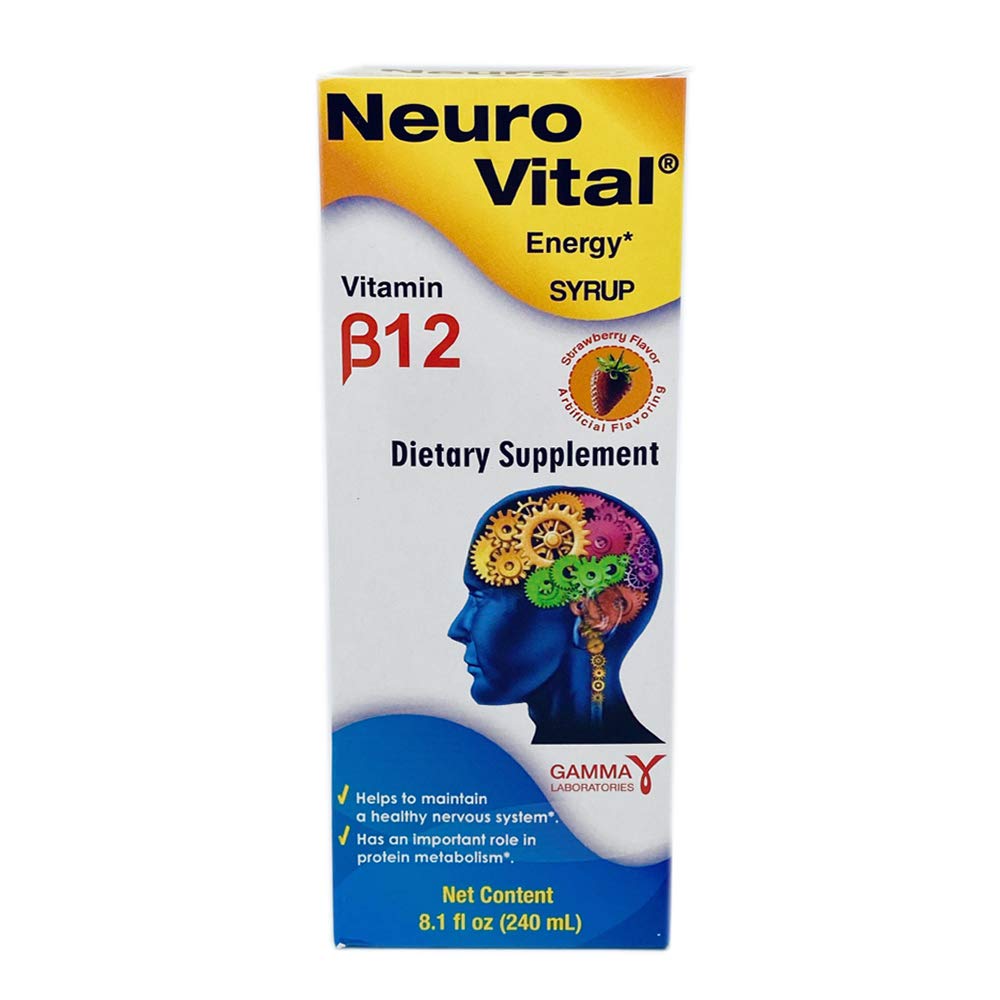 La Botica Imports Neuro Vital B12 Energy Syrup - 8 Fl Oz