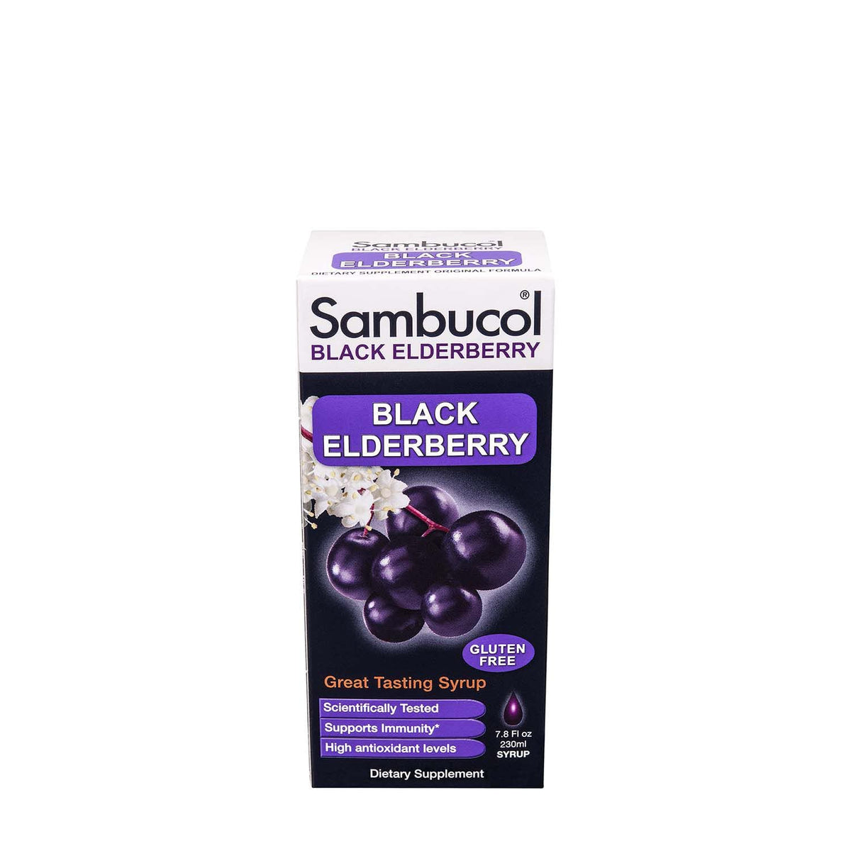 Sambucol Black Elderberry Liquid - 7 Fl Oz