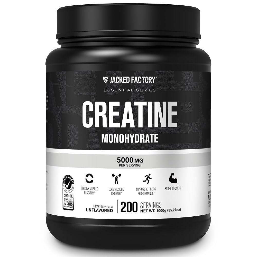 Jacked Factory Flavored Creatine Monohydrate - Creatine Supplement