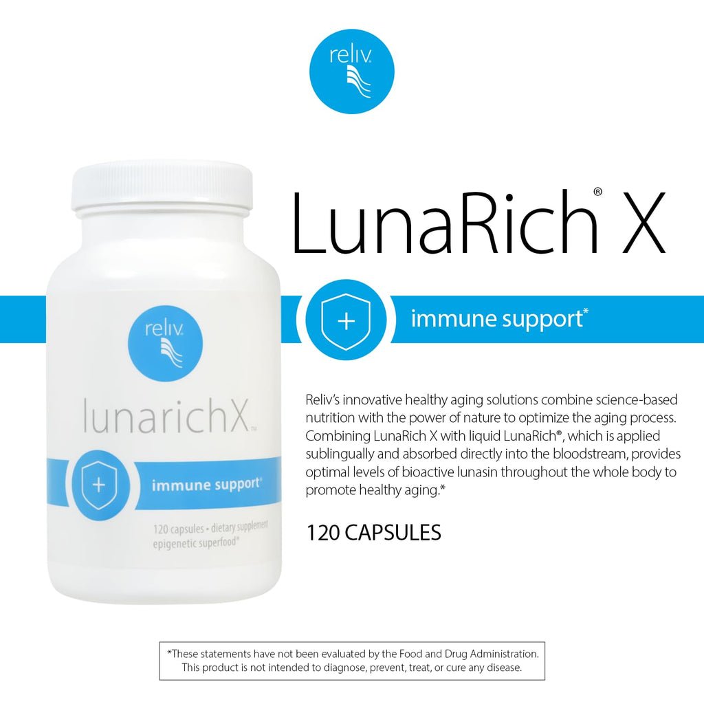 RELIV LunaRich X Lunasin Extract Capsules - 120 Count - image 3