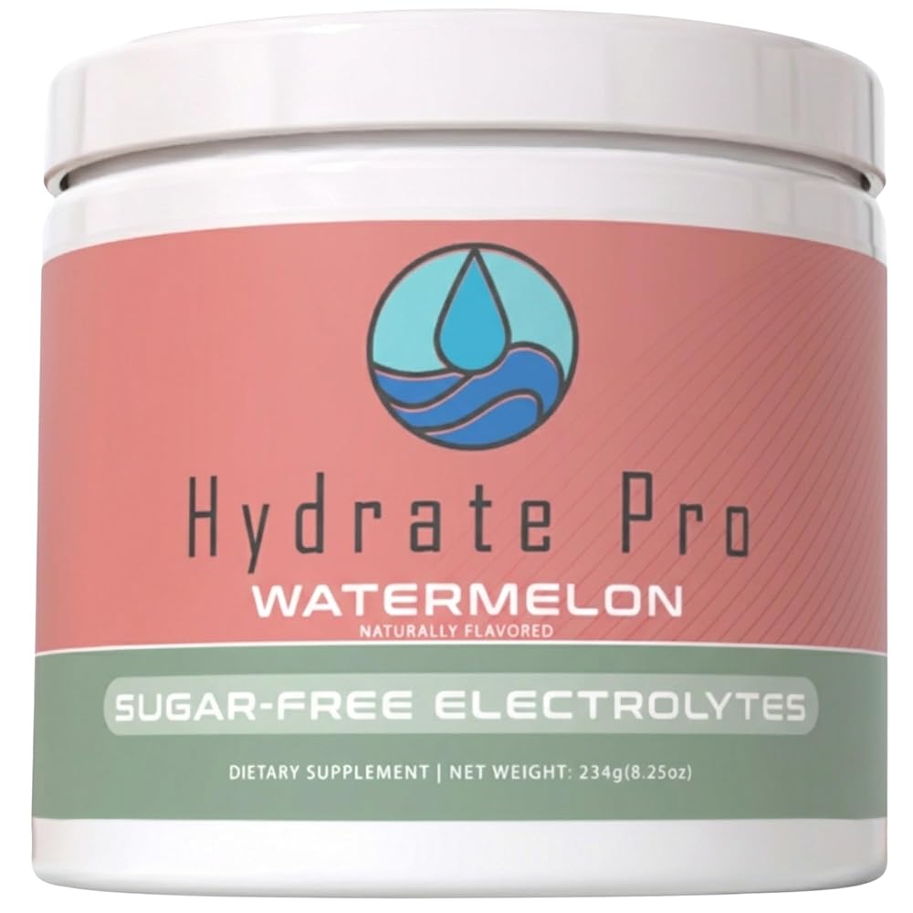 Hydrate Pro Clinical-Grade Electrolyte Powder