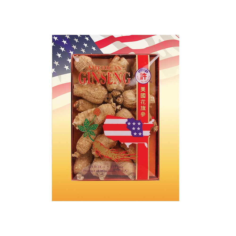 Hsu's Wisconsin American Ginseng Roots - 4oz