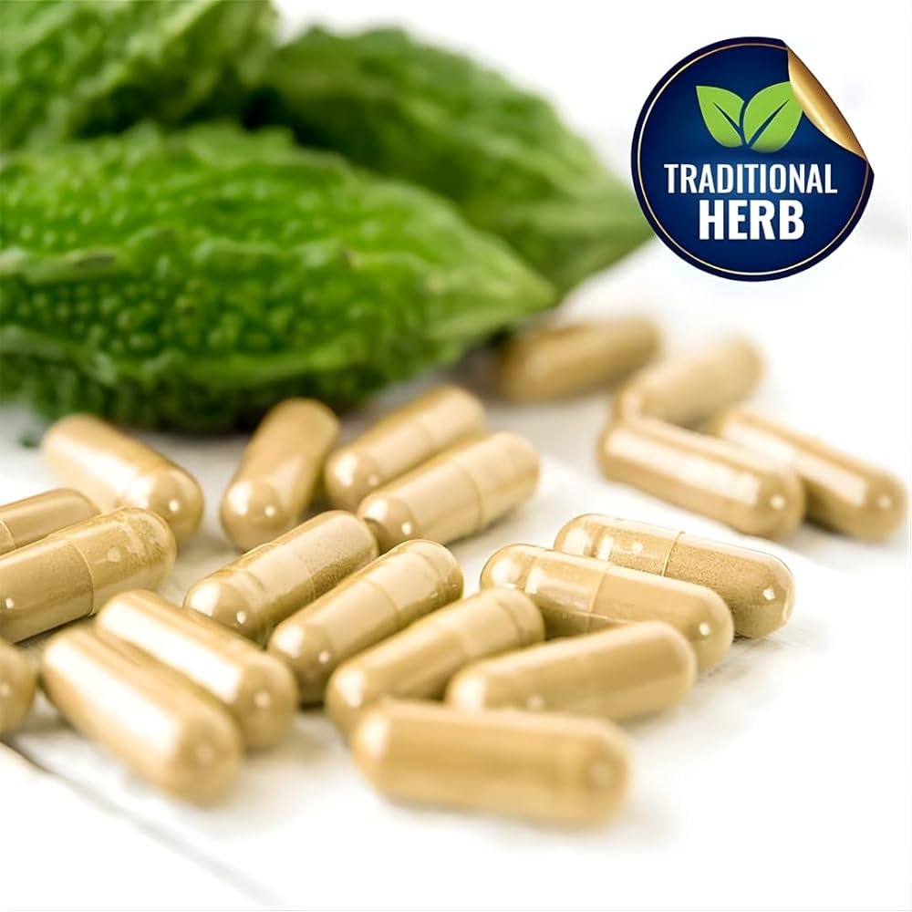 Vitamatic Bitter Melon 25X Concentrated Extract - 240 Vegetarian Capsules - image 4