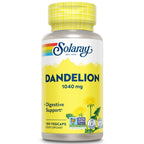 SOLARAY Dandelion Root Supplement - 100 Vegetarian Capsules