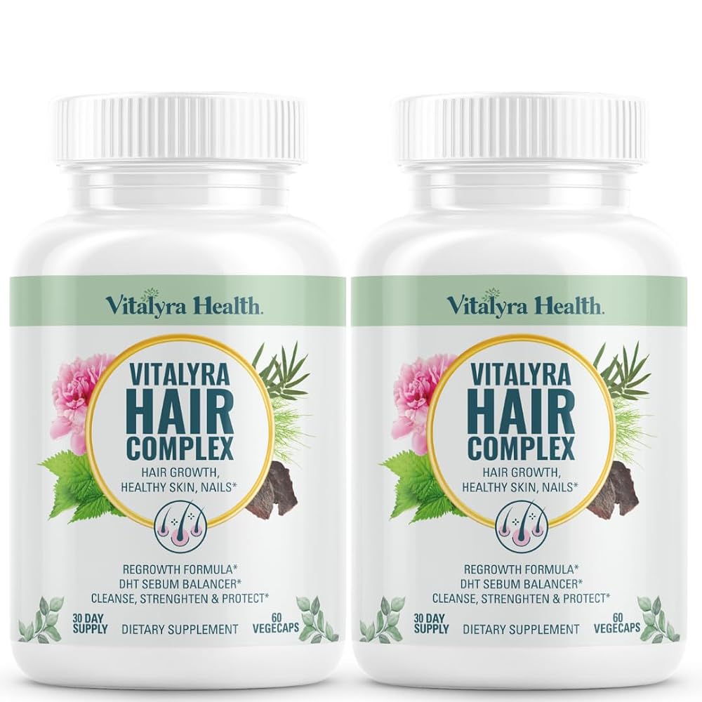 Vital Nutritive Biotin & B-Complex Hair Vitamins - 120 Capsules