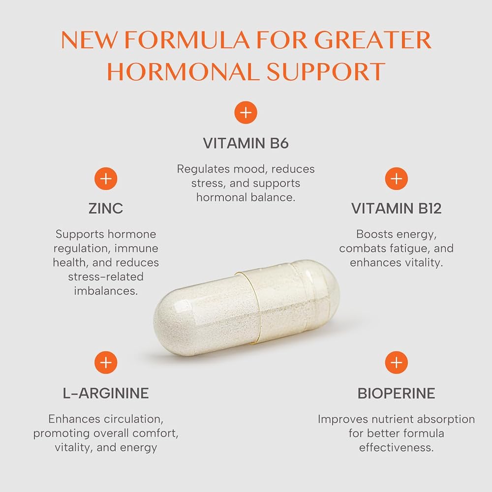 Her Bodhi Hormonal Support Supplement for Women - 60 Capsules - image 4