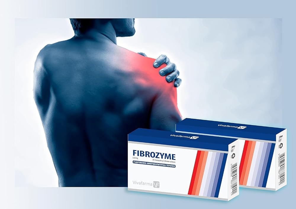 VivaFarma FIBROZYME 320 mg Proteolytic Enzyme Capsules - 30 Count - image 2