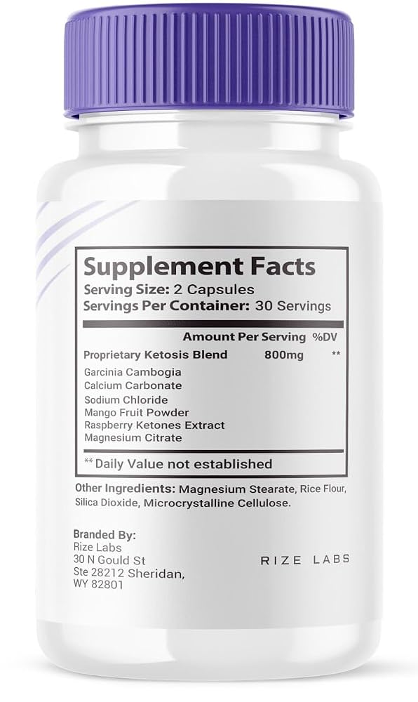 rize labs Acidaburn Capsules Maximum Strength Formula - 60 Capsules - image 3