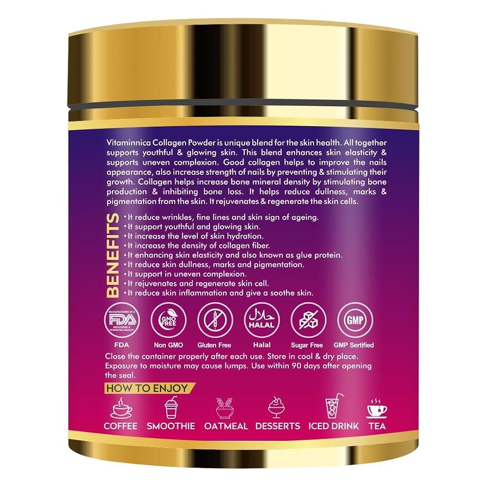 Vitaminnica Vita Beauty Collagen Powder, Berries - 30 Servings - image 4