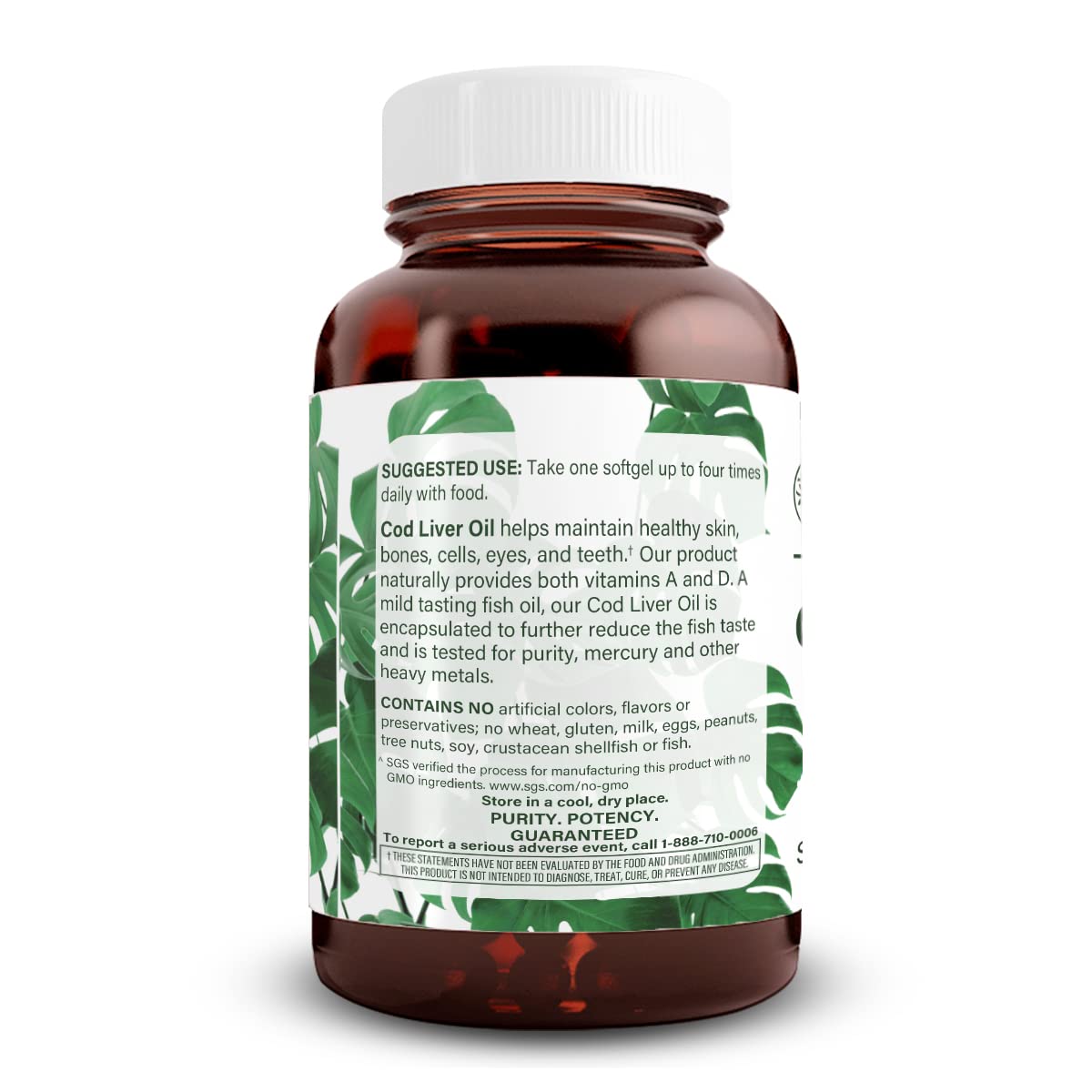 Natural Nutra Norwegian Cod Liver Oil Supplement Parent