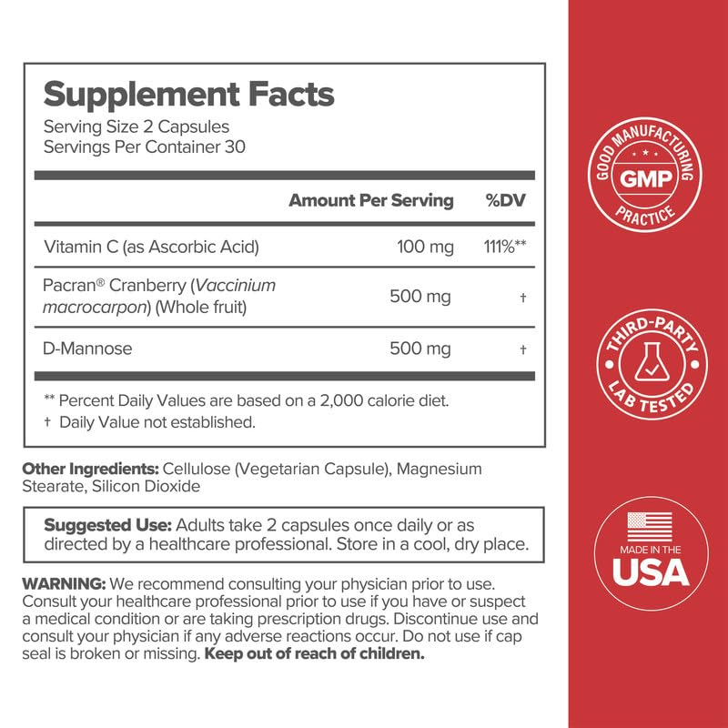 O Positiv URO Urinary Tract Health Supplement for Women - Urinary