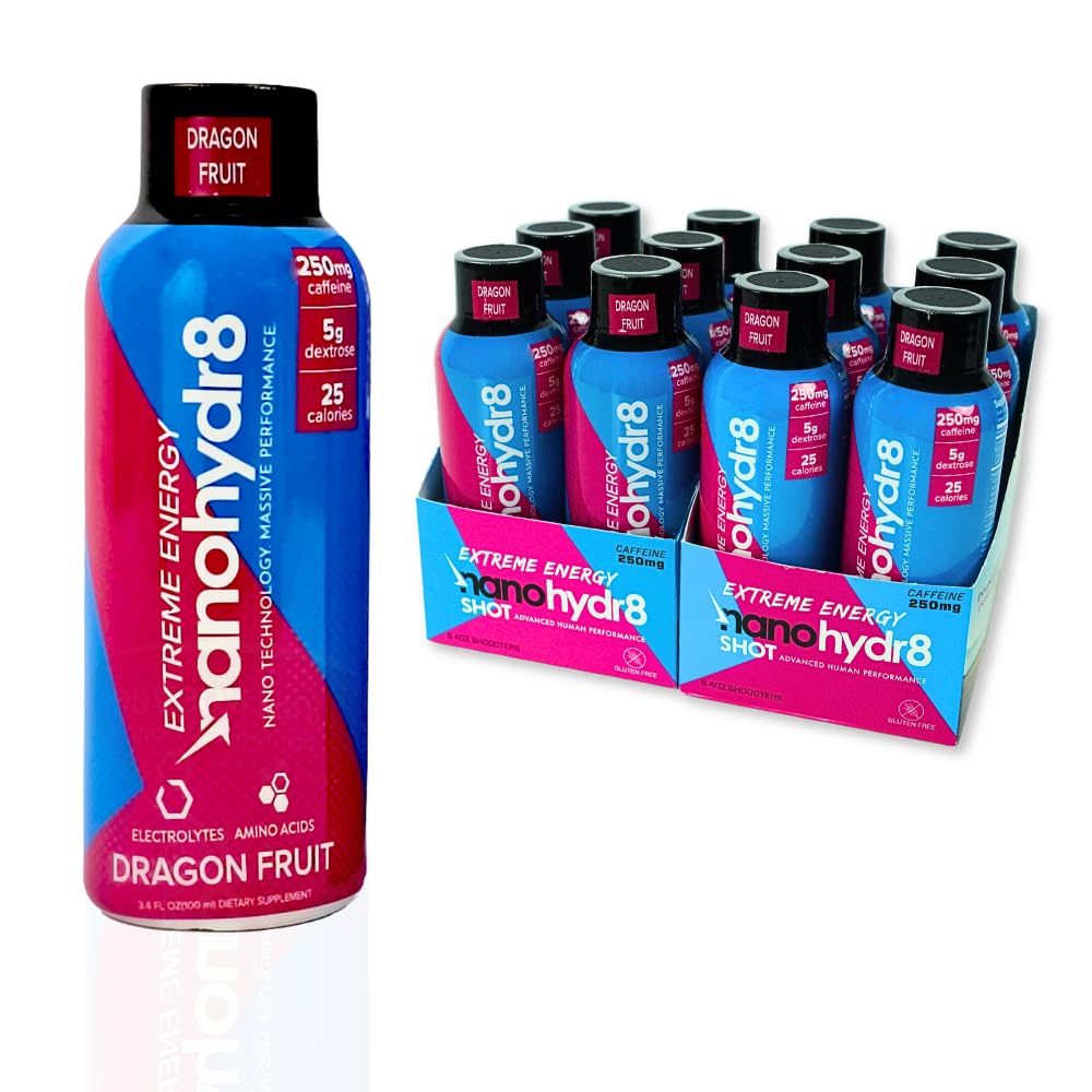Nanohydr8 Workout Energy Drink with Nanotechnology for Fast Hydration