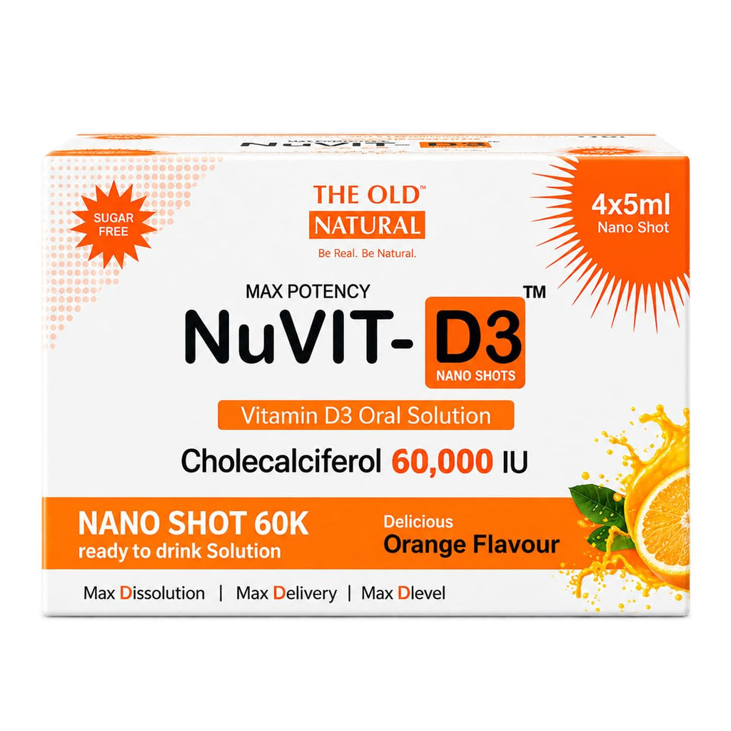 The Old Natural Nuvit D3 Vitamin D3 60000 IU Nano Shots - 8 Pack - image 2