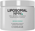 Codeage Liposomal NMN & TMG NAD+ Precursor - 30 Capsules