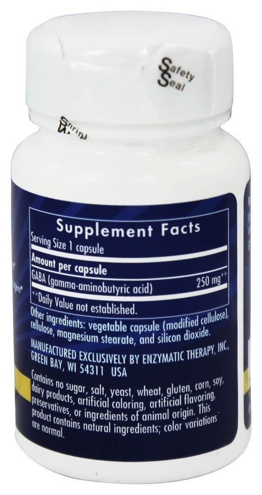 Enzymatic Therapy GABA 60 Capsules - Pack of 2 - image 2