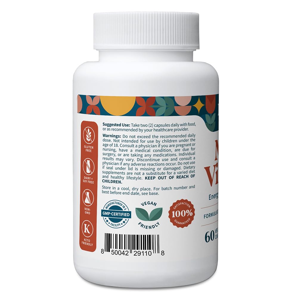 Pattern Wellness Multivitamin for Men & Women - 60 Vegan Capsules - image 2