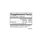 Carlson - Vitamin D3 5000 IU (125 mcg)