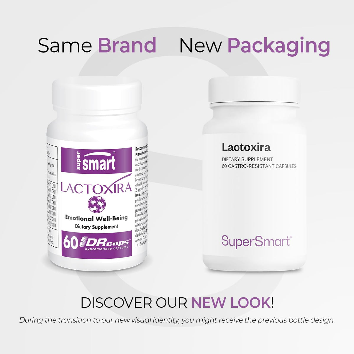 Supersmart Lactoxira High Potency 8-in-1 Probiotic Complex - 60 Capsules - image 2