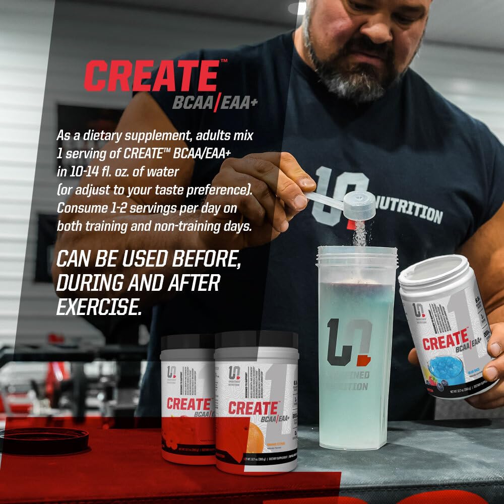 Undefined Nutrition Create BCAA/EAA+ by Brian Shaw -Muscle Recovery