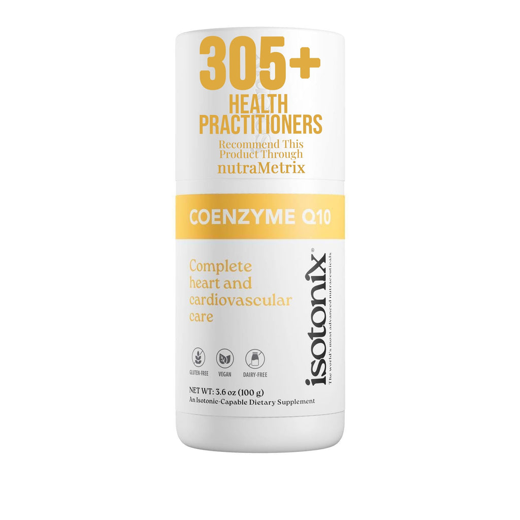 Isotonix CoQ10 Supplement Powder for Cellular Energy - 30 Servings
