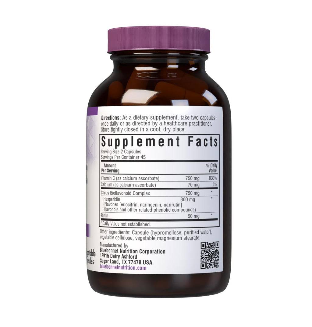 BlueBonnet Mega Bio-C Formula Vegetable Capsules - 90 Count - image 2