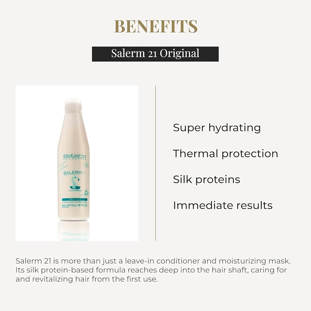 SALERM 21 B5 Silk Protein Rinse Conditioner - Pack of 2 - image 4