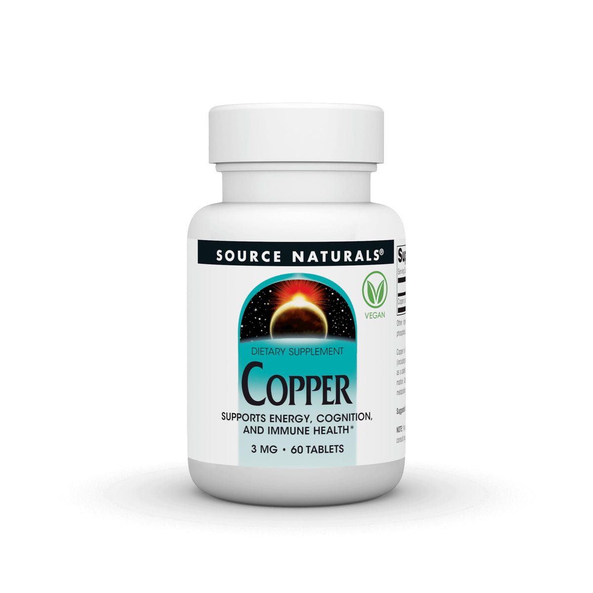 Source Naurals Copper 3 mg