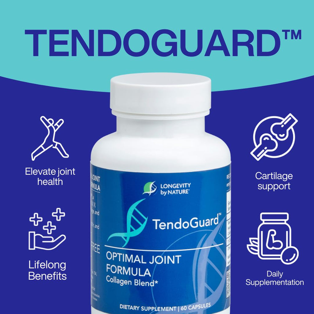 Longevity by Nature TendoGuard Joint Support - 60 Capsules - image 2