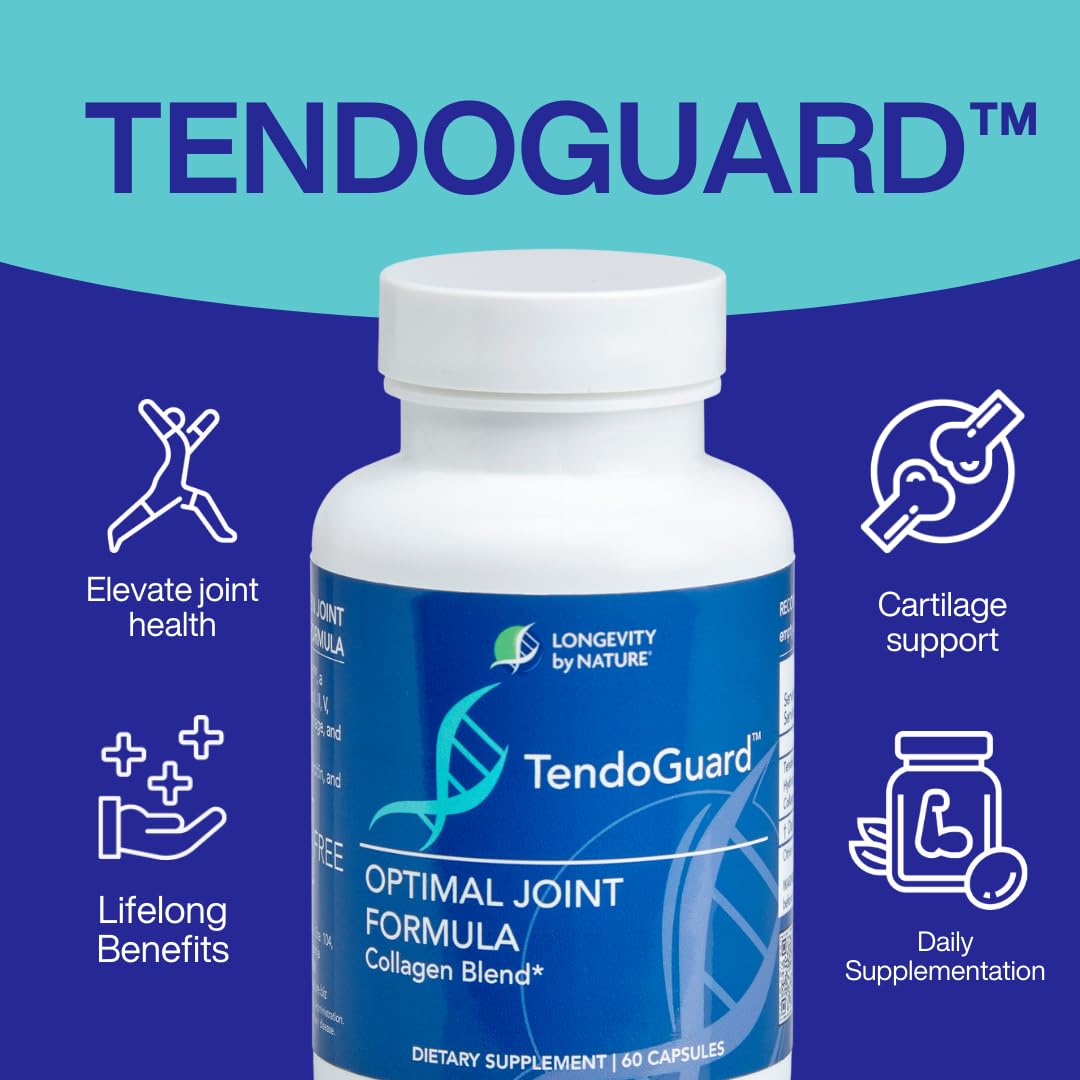 Longevity by Nature TendoGuard Joint Support - 60 Capsules - image 2